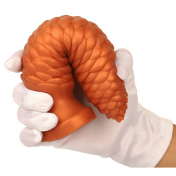 TheAssGasm Plug Long Pine S 15 x 4 cm Orange